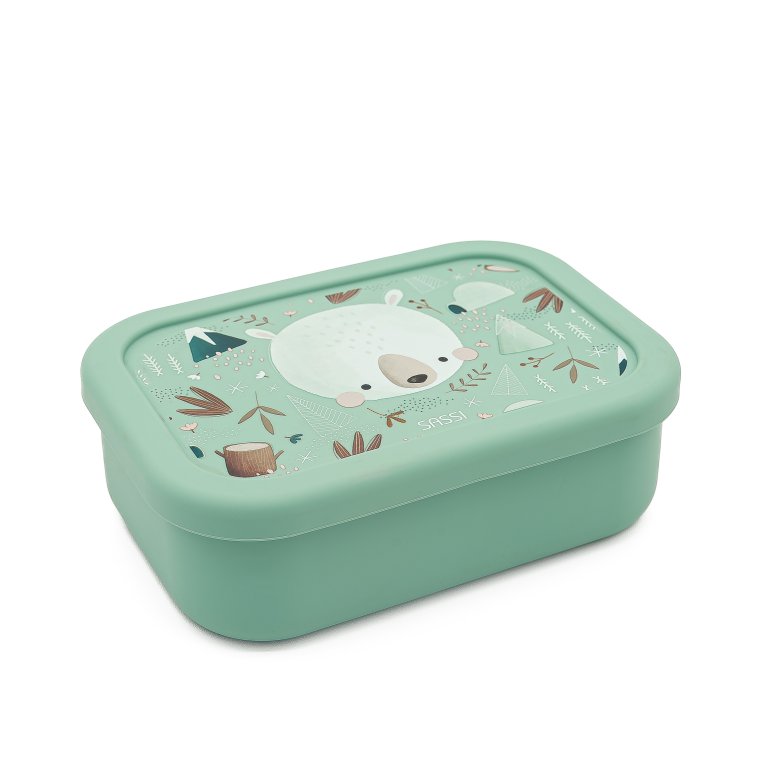 Silicone lunch box divider, Sassi, Bear