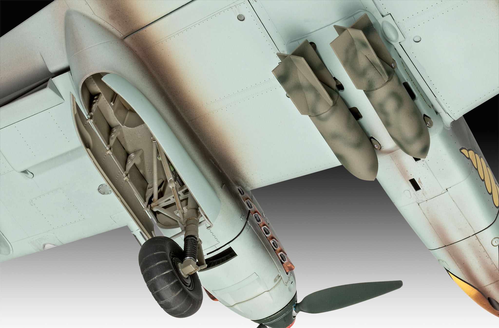 Месершмит  Bf110 C-2/C-7 - сглобяем модел