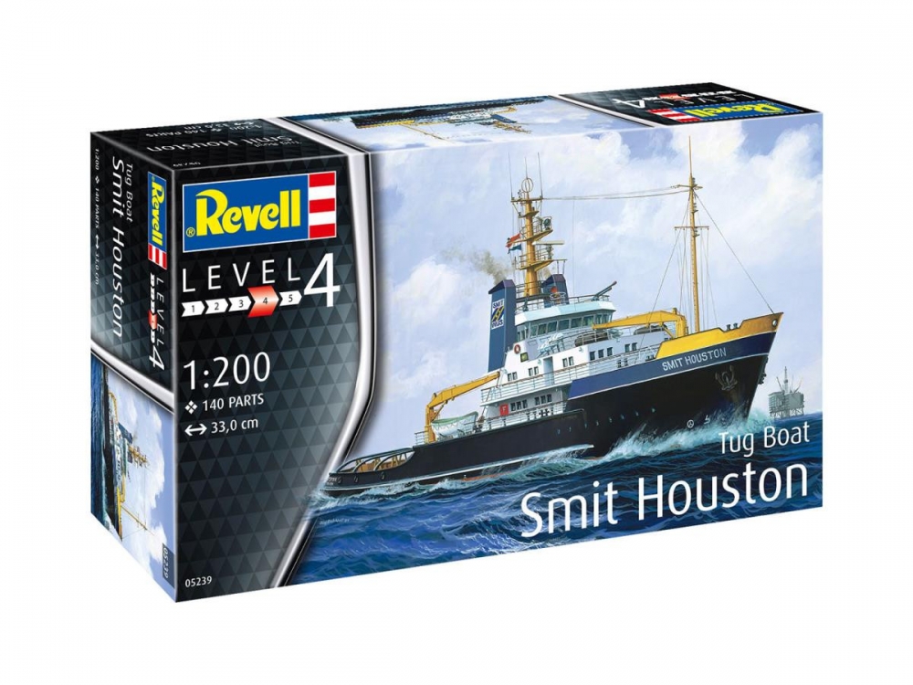 Ship Smit Houston - assembly model, 140 parts