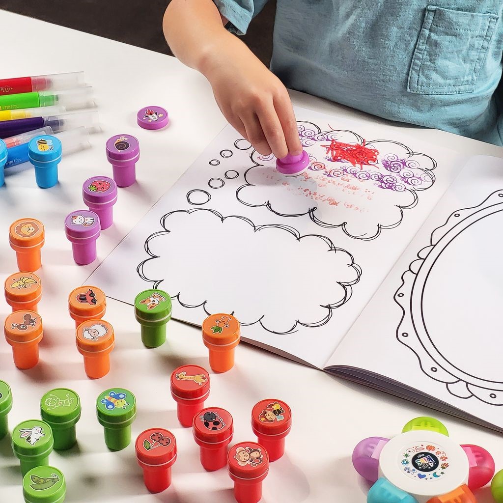 Creative kit, Buki France, Stamp and activity box