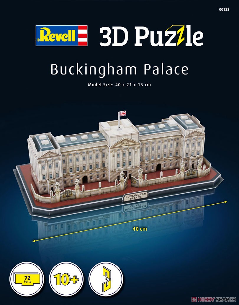 Пъзел Дворецът Бъкингам 3D, 72 части