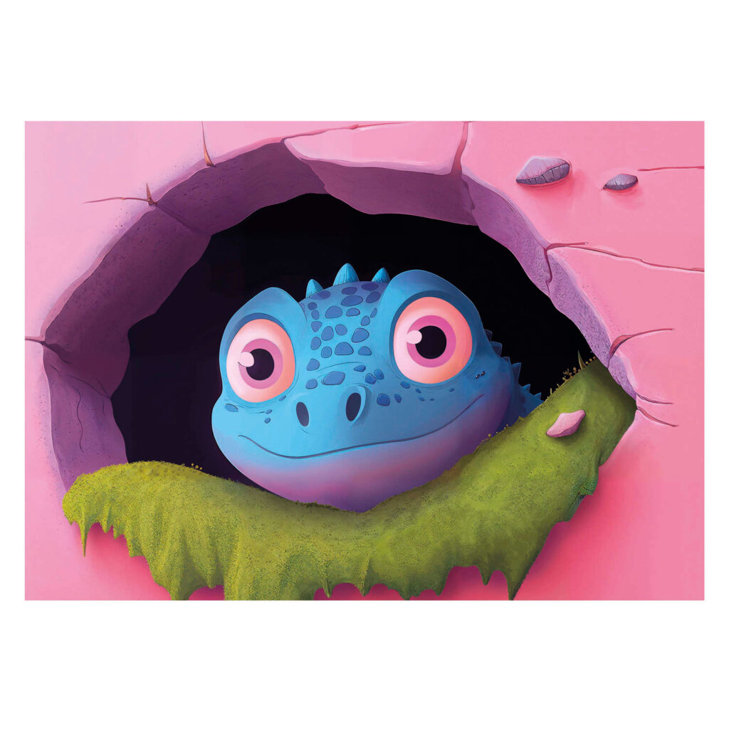 Progressive puzzle, Educa, Dino's Friends, 20-40-60-80 pieces