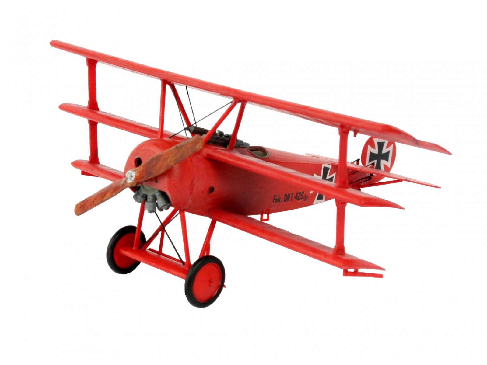 Сглобяем модел, Revell, Самолет Fokker DR.1 Triplan, 37 части
