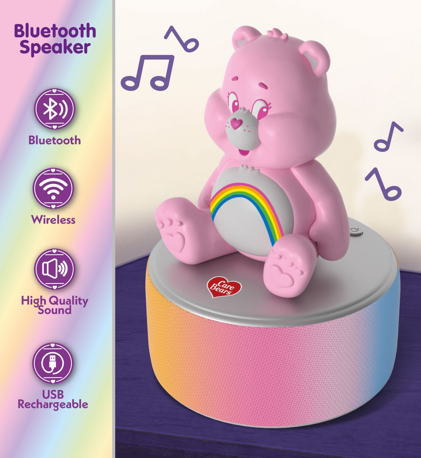 Високоговорител, Lisciani, Care Bears, Bluetooth
