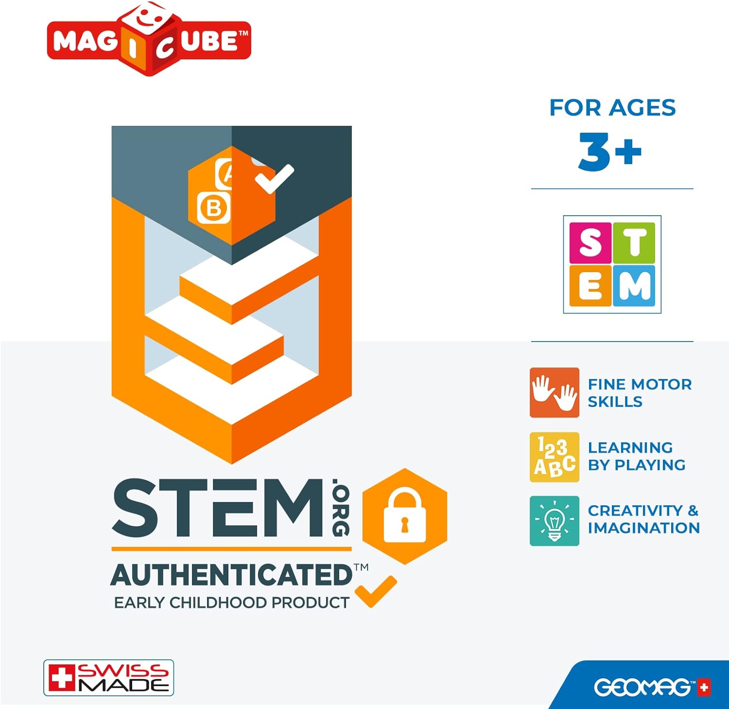Магнитен конструктор Magicube, Съставяне на думи 258, 55 части