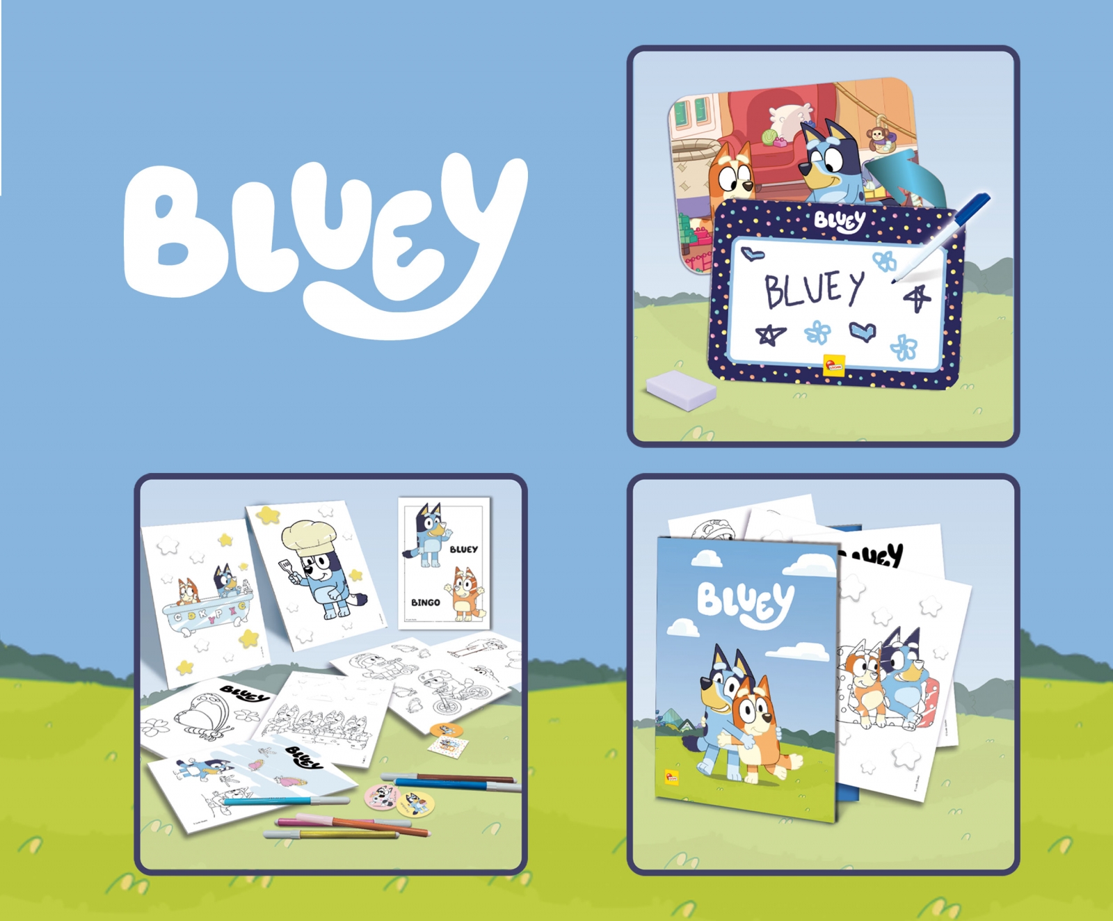 Детска образователна маса, Lisciani, Bluey