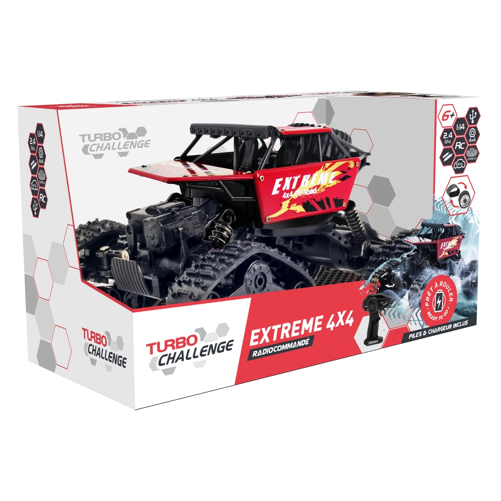 Radio-controlled buggy, MGM, Extreme 4x4, Metal, 1:14