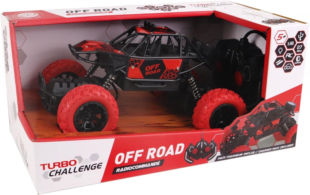 Radio-controlled Buggy, MGM, Off Road, Metal, 1:18