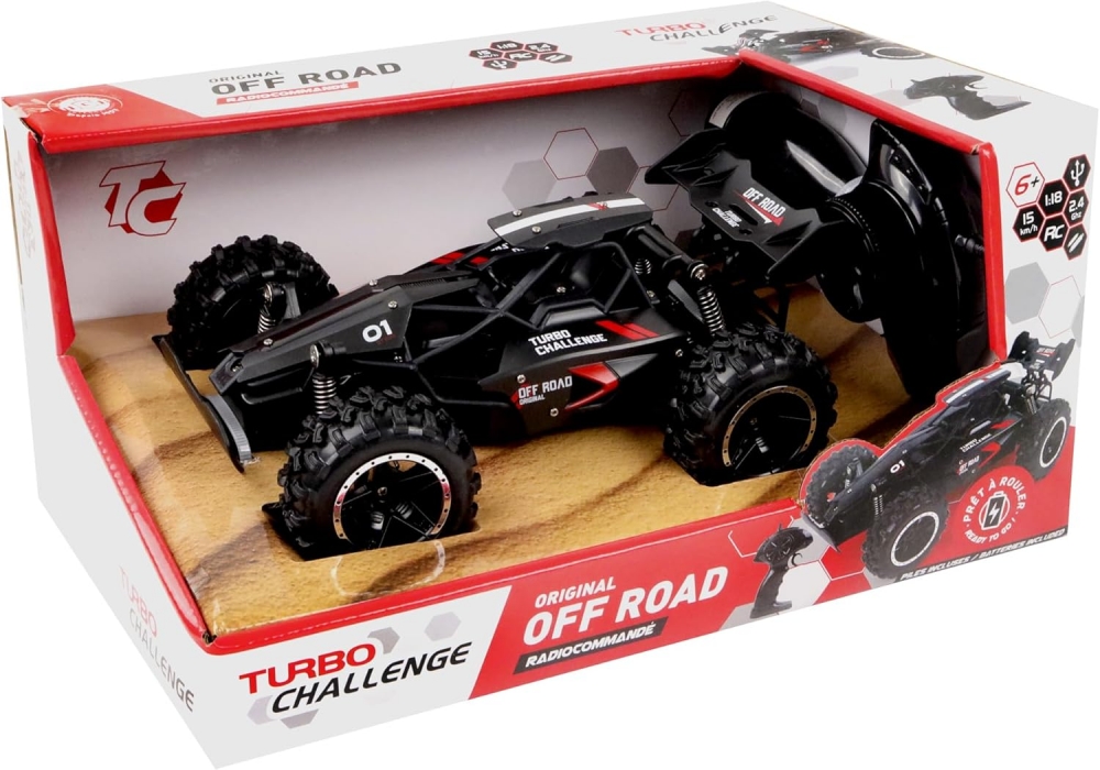 Off-road buggy with radio control, MGM, Original Off Road, 1:18
