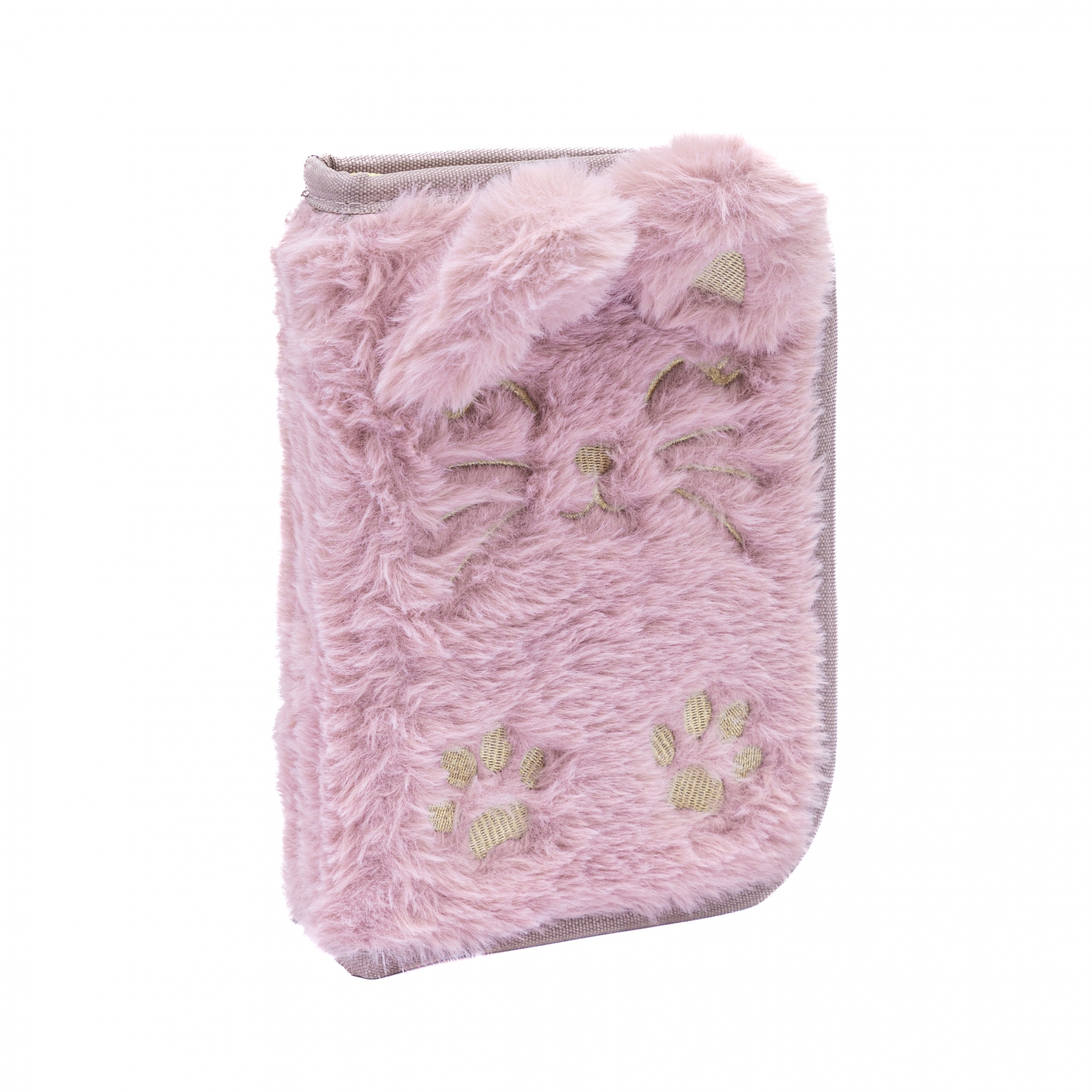 Single toiletry bag with accessories ASTRABAG Fluffy kitten, AC11, 20 x 14 x 3.5 cm