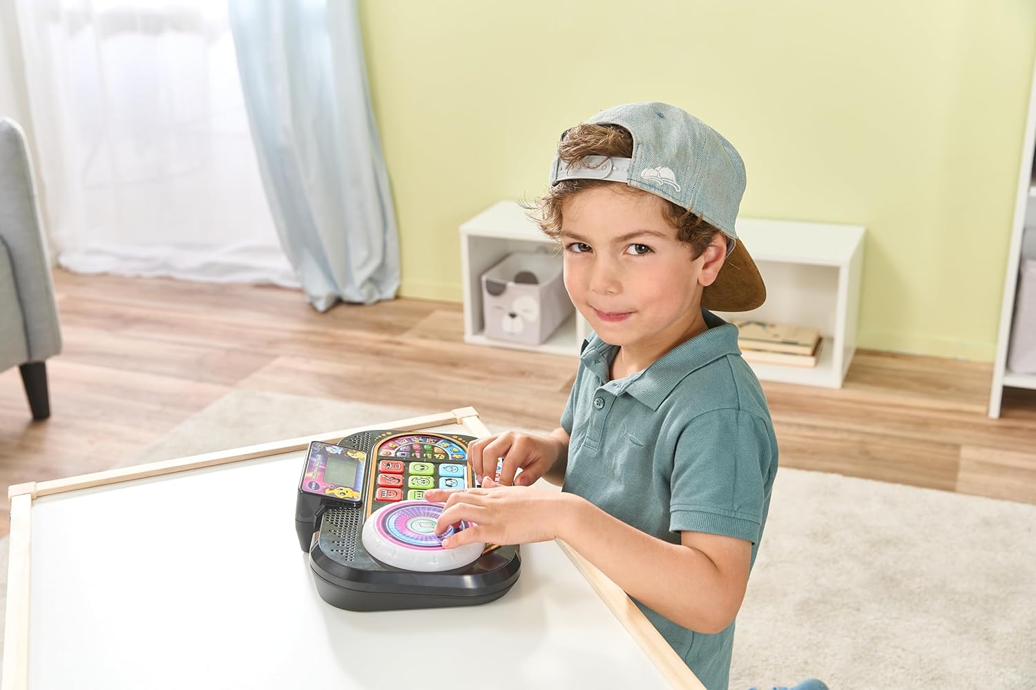 Interactive toy, Vtech, DJ Console, Black