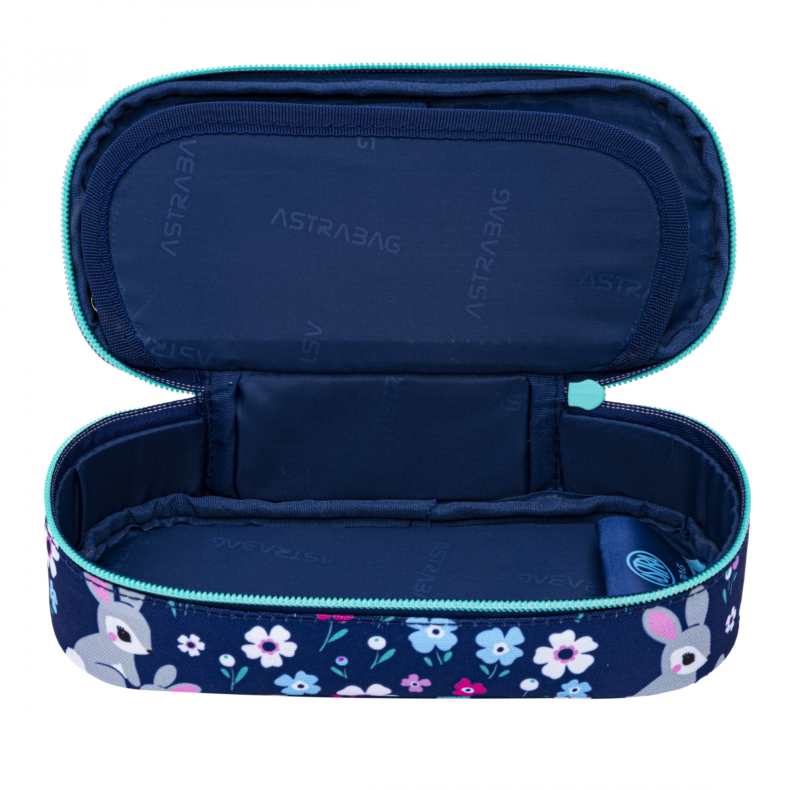 Единичен несесер без аксесоари, Astra, Зайчета, AC6, 22 х 9 х 5 см