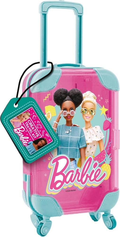 Creative set, Lisciani, Barbie, Travel suitcase with coloring and decorating