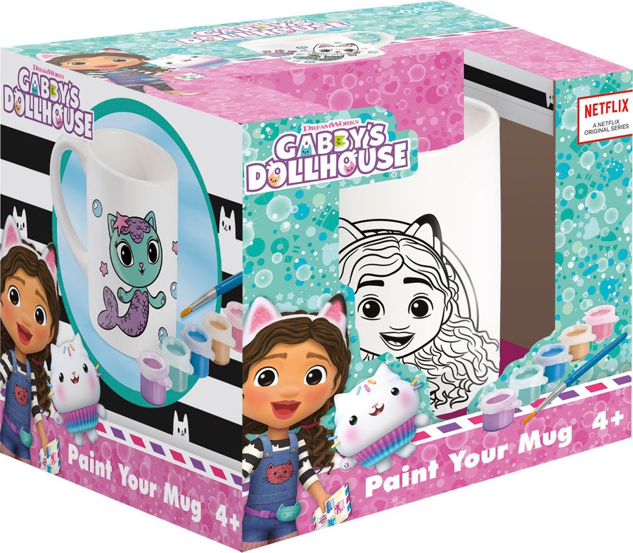 Творчески комплект, Totum, Gabby′s Dollhouse, Направи си сам чаша