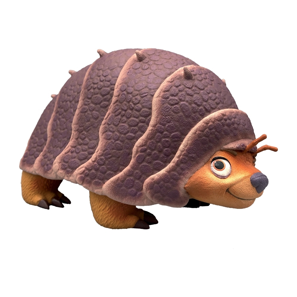 Collectible figure, Walt Disney, Bullyland, Tuk Tuk the Armadillo, Paradise and the Last Dragon