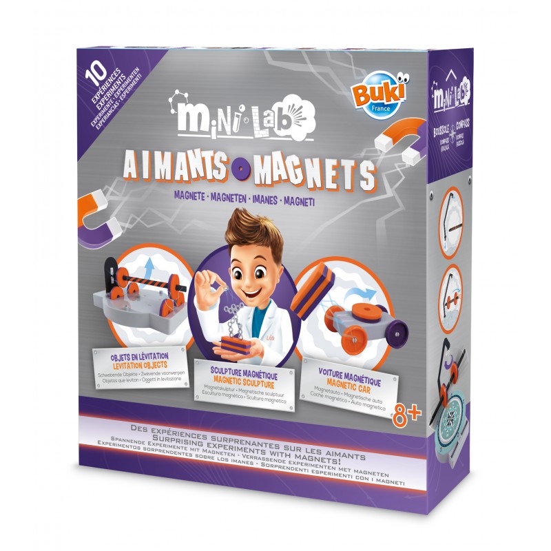 Educational set, Buki France, Mini Lab, Magnets