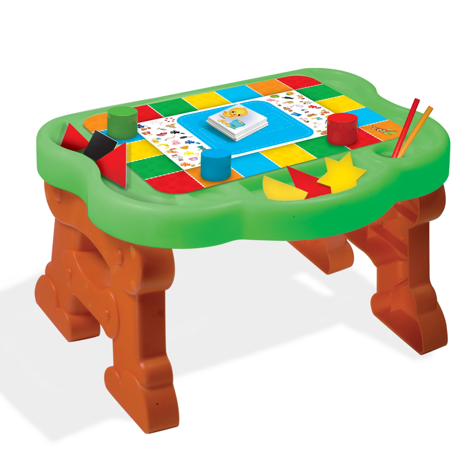 Educational set, Lisciani, Carotina, Educational table with 30 games