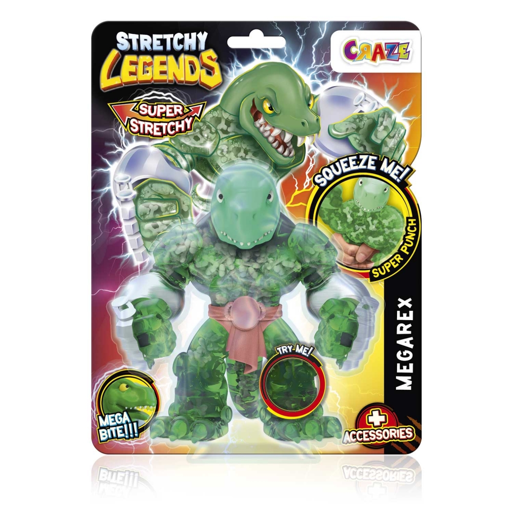 Collectible figure, Craze, Stretchable characters, Megarex
