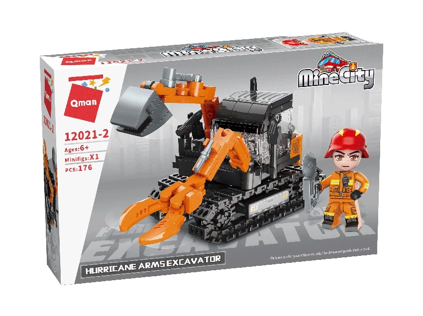 Конструктор MineCity, Спасителен багер, 176 части