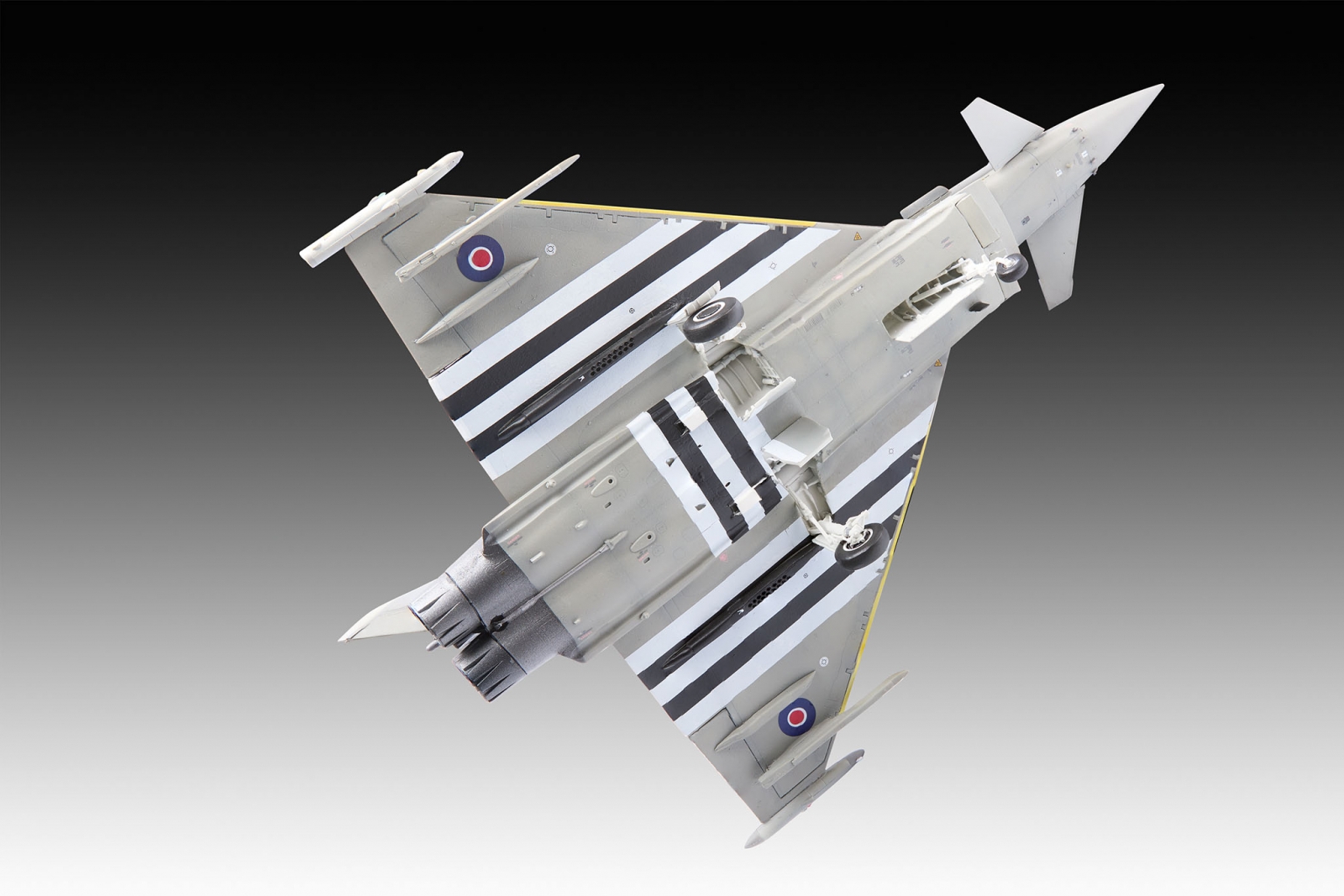Assembly model, Revell, Airplane, Eurofighter Typhoon FGR.4, 228 parts