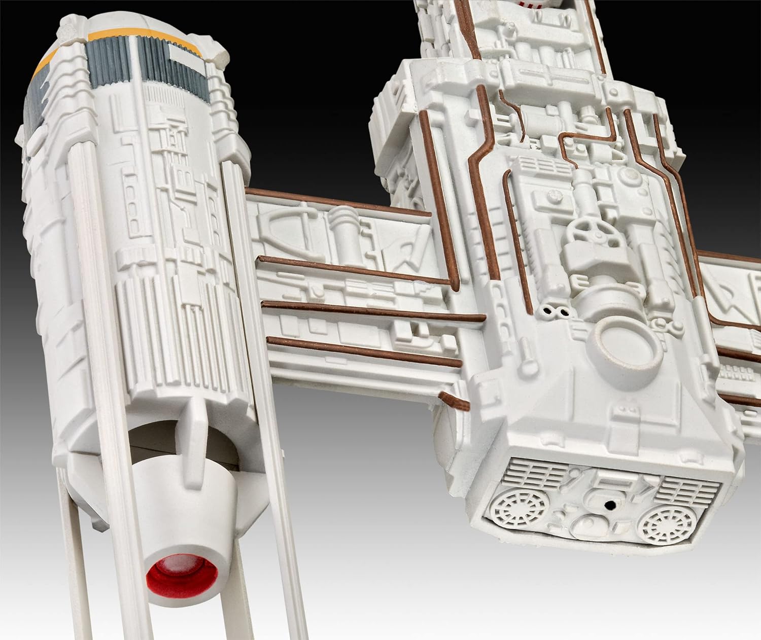 Комплект модел за сглобяване Star Wars, Y-wing Fighter, 38 части