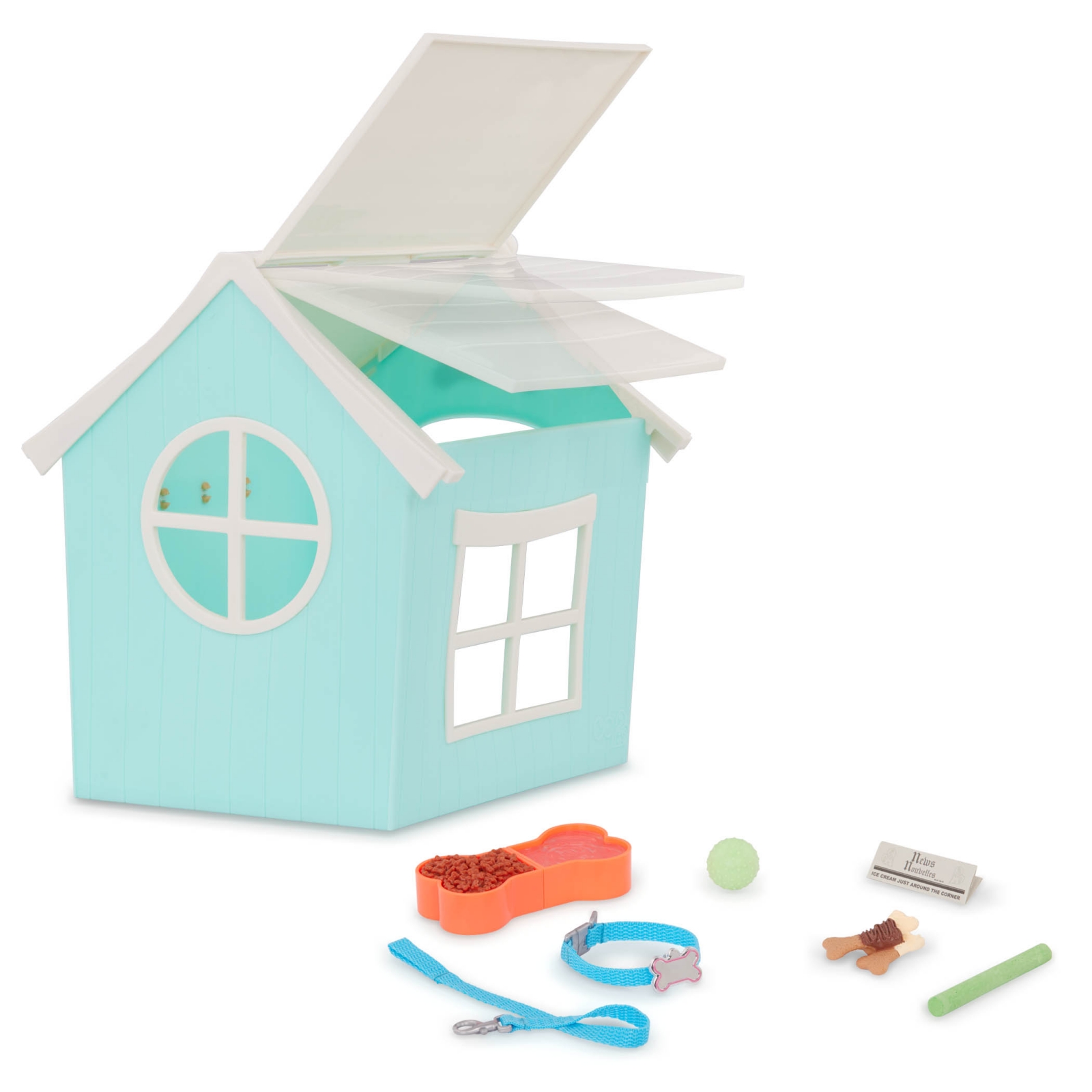 Set, Battat, Our Generation, Dog House with Accessories