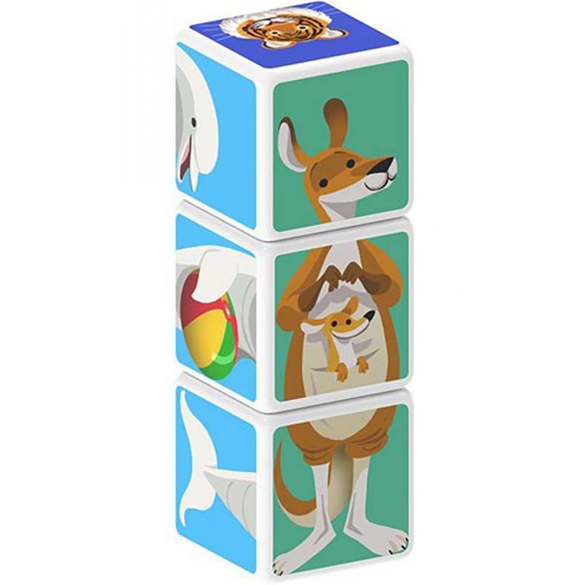 Магнитен конструктор Magicube, Животни 110, 3 части