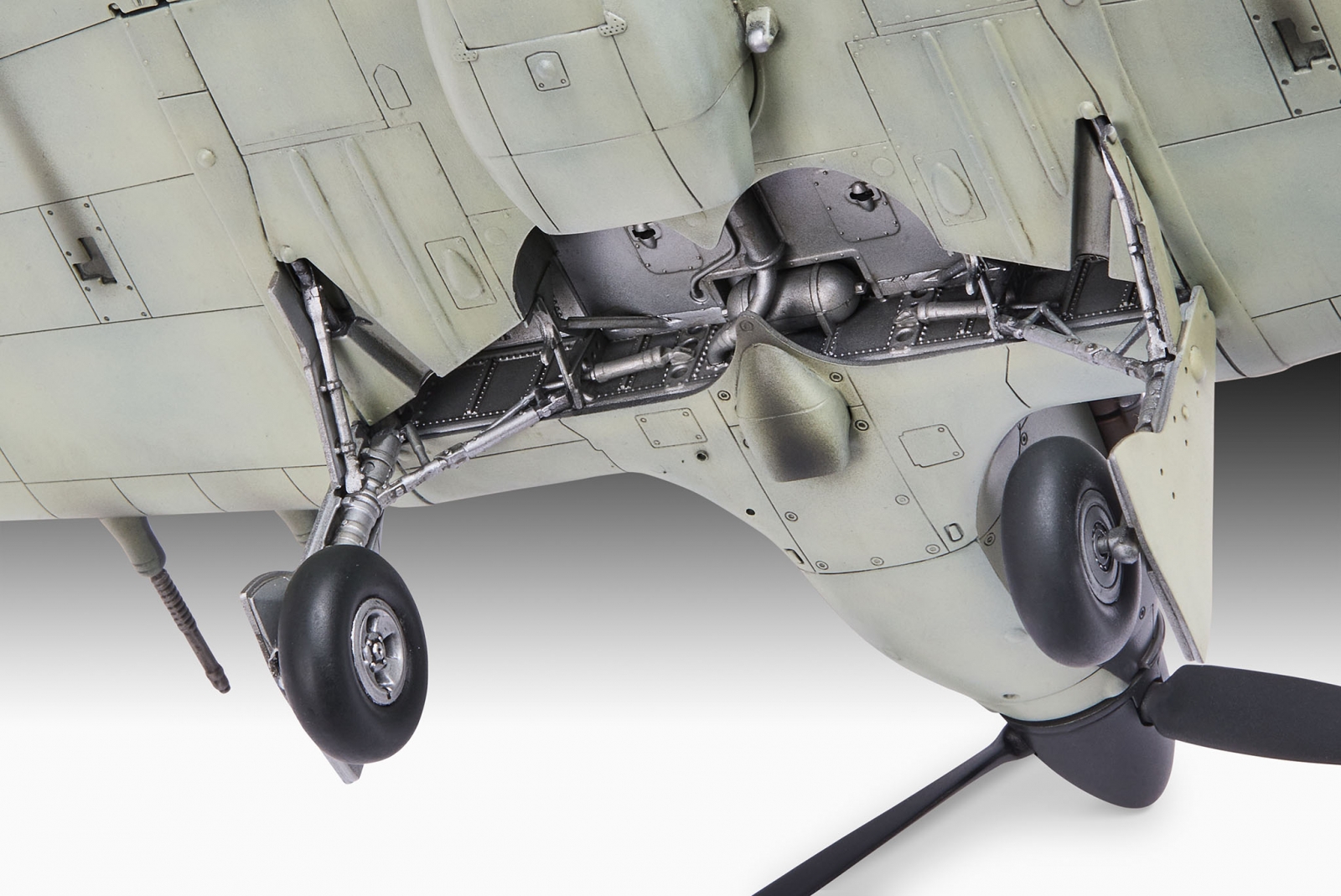 Assembly model, Revell, Hawker Sea Hurricane Mk.IIC fighter, 162 parts