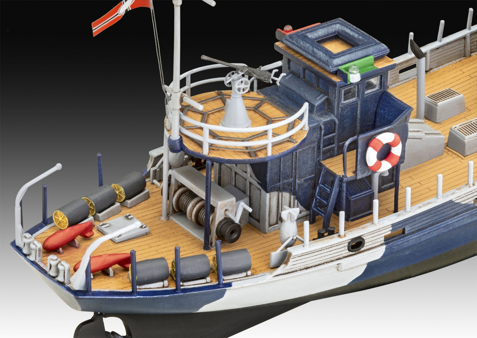 Сглобяем модел, Revell, Боен кораб KFK, 102 части