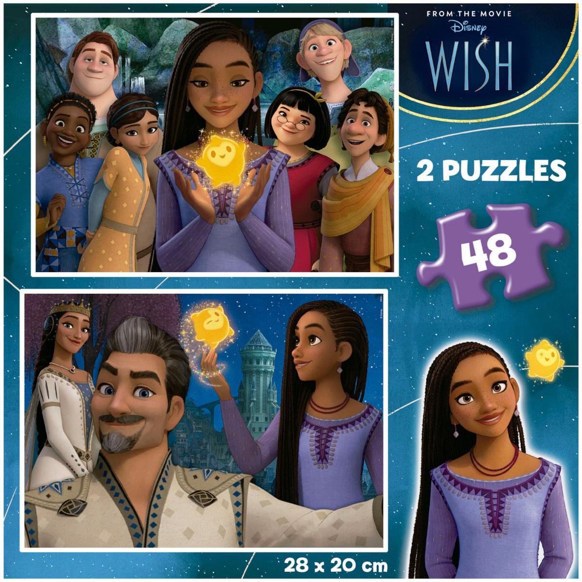 Пъзел Wish 2в1, 2 х 48 части