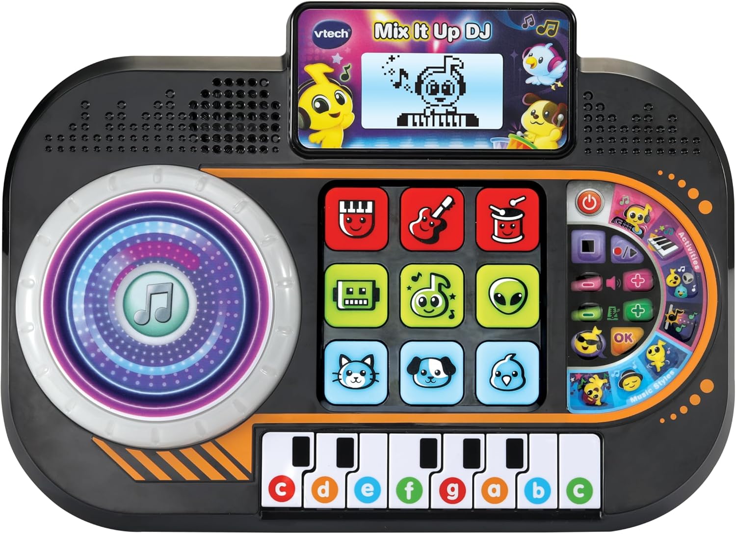Interactive toy, Vtech, DJ Console, Black