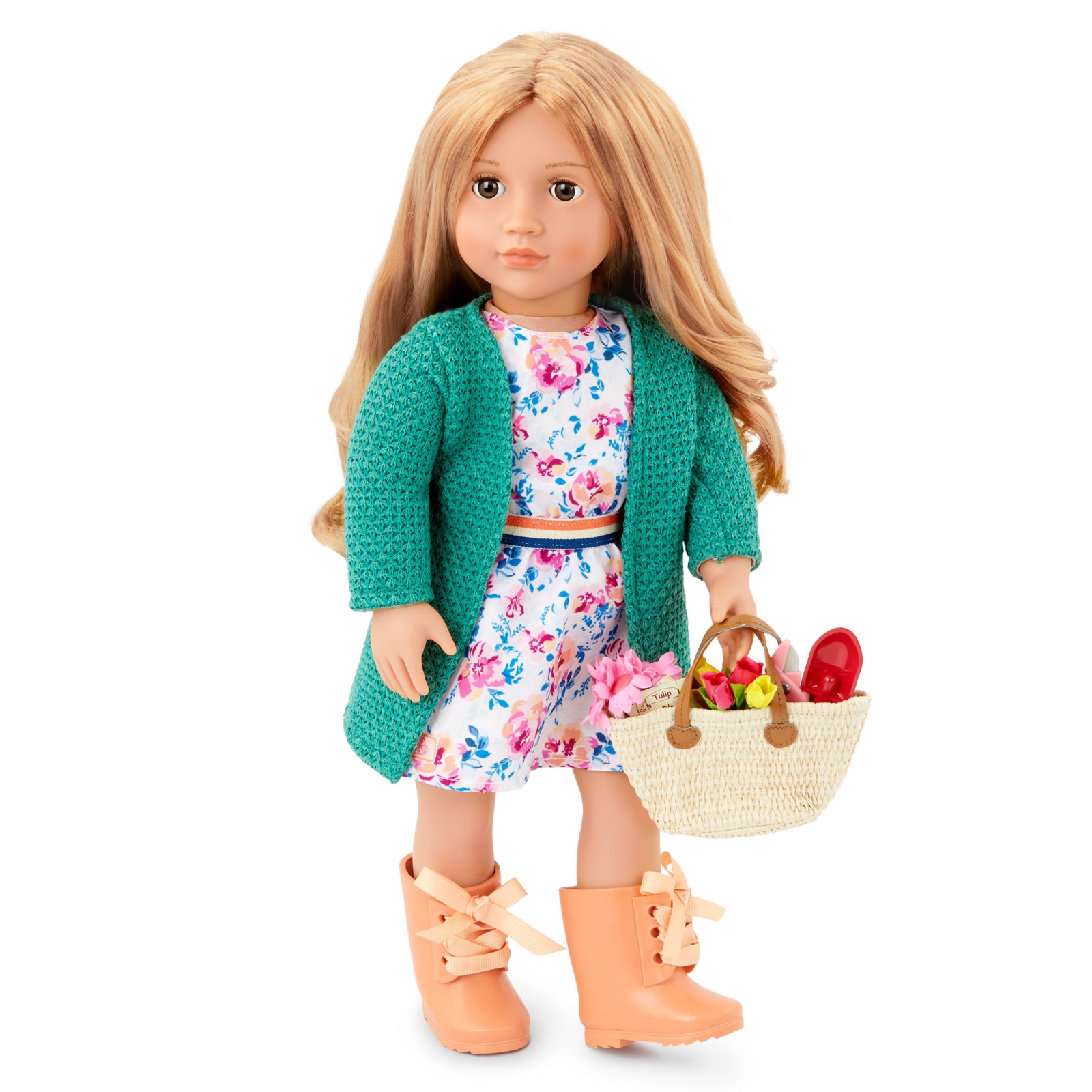 Doll, Battat, Our Generation, Sage with accessories, 46 cm