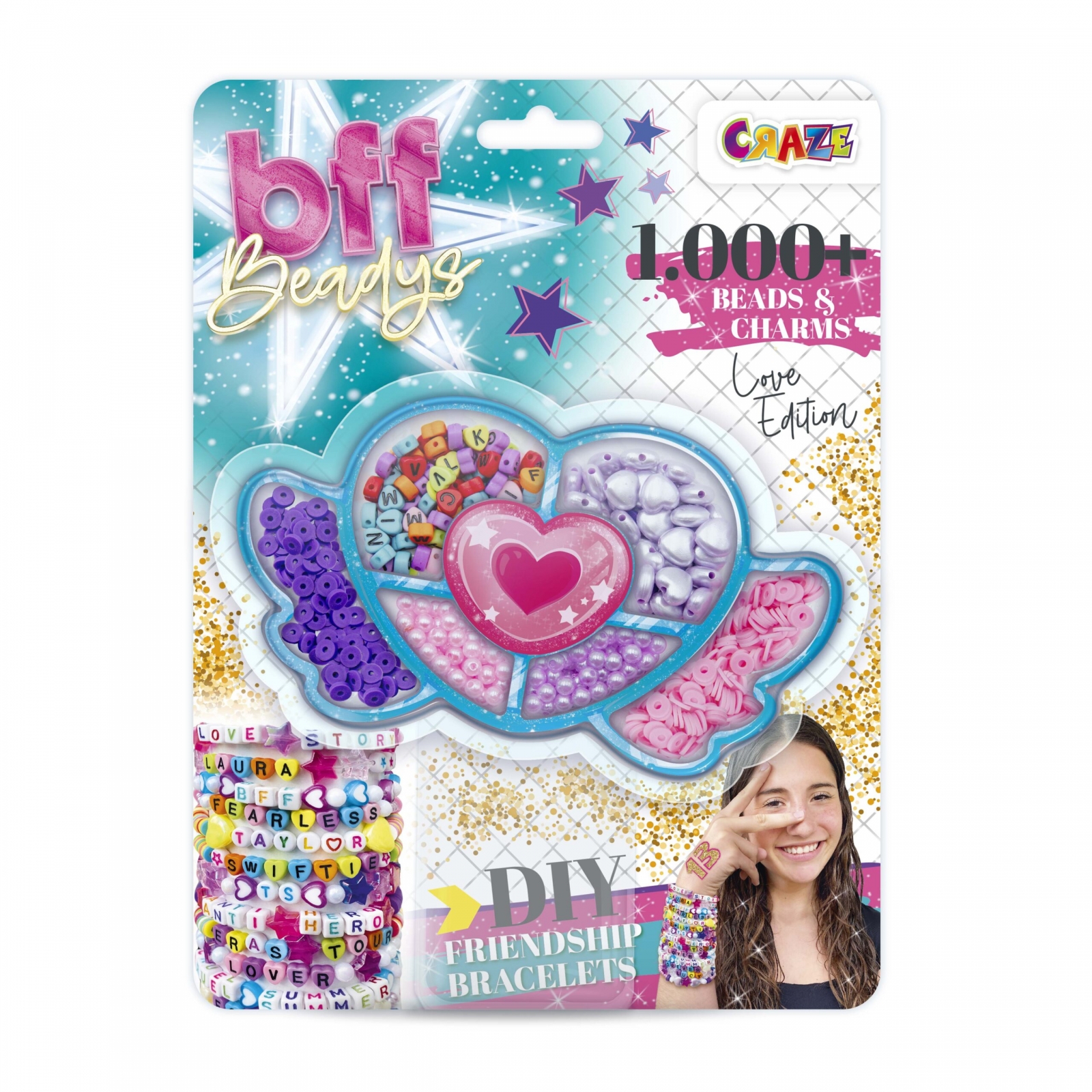 Creative set, Totum, Decoration and jewelry accessories, Blister