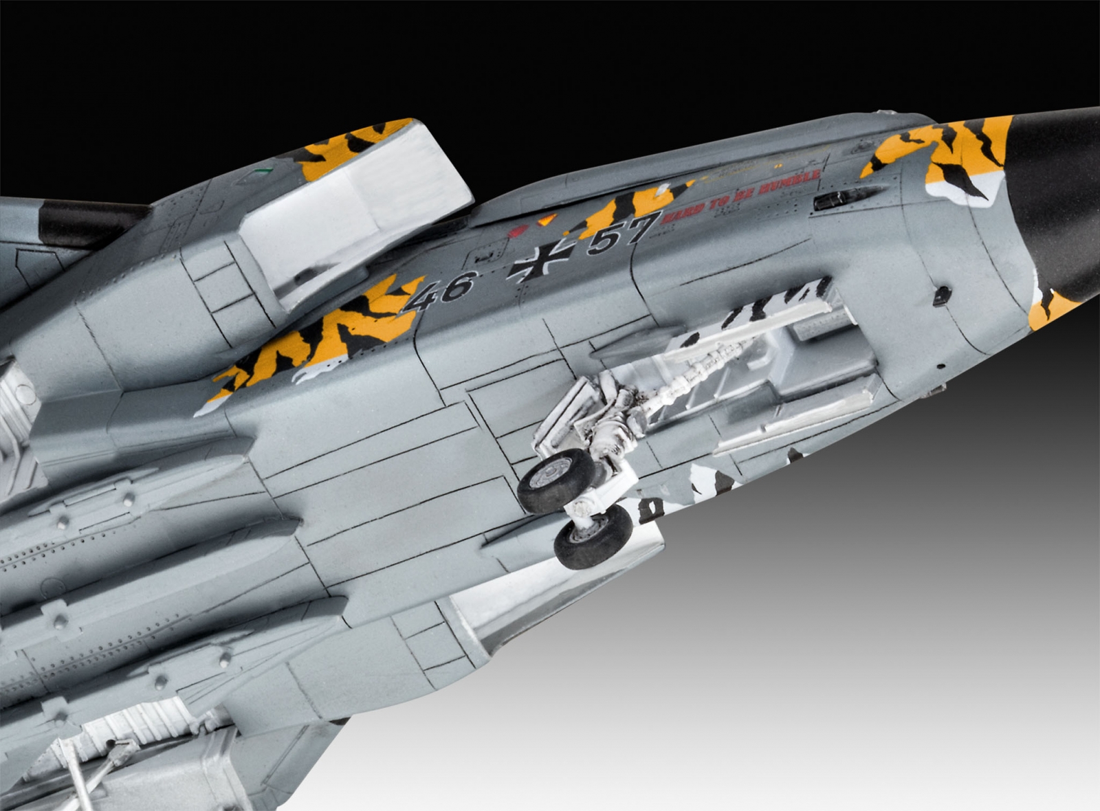 Сглобяем модел Германски изтребител Tornado ECR, Tigermeet 2018, 155 части