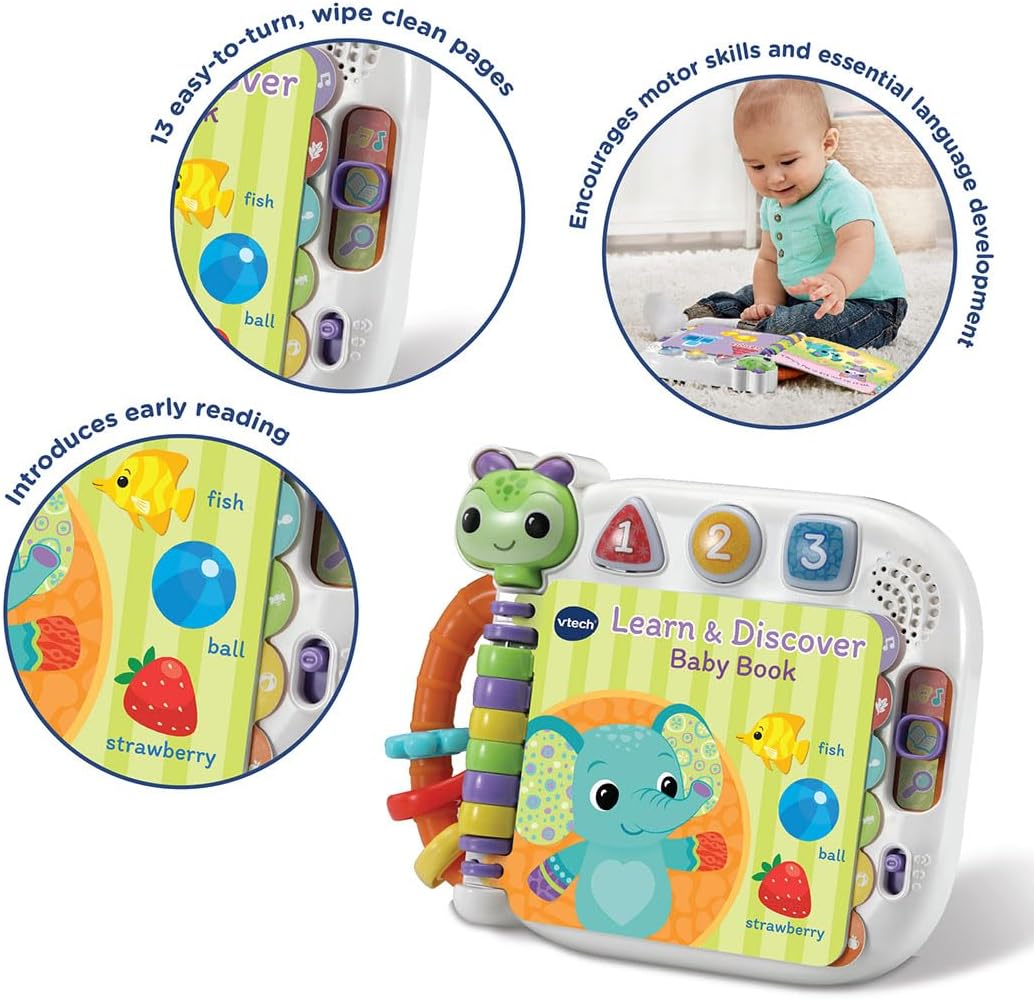 Interactive toy, Vtech, Educational baby book