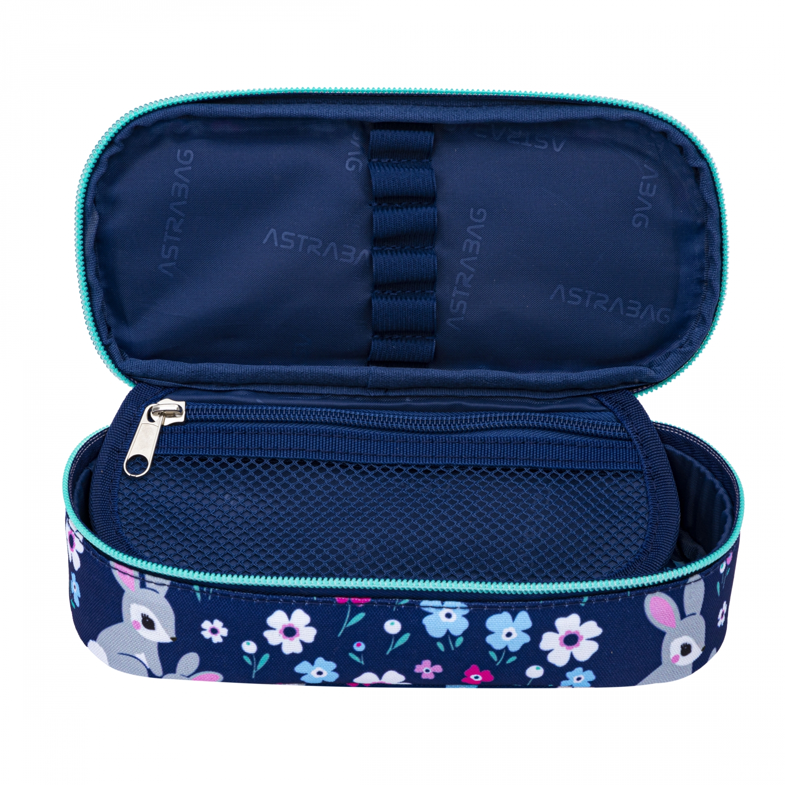 Единичен несесер без аксесоари, Astra, Зайчета, AC6, 22 х 9 х 5 см