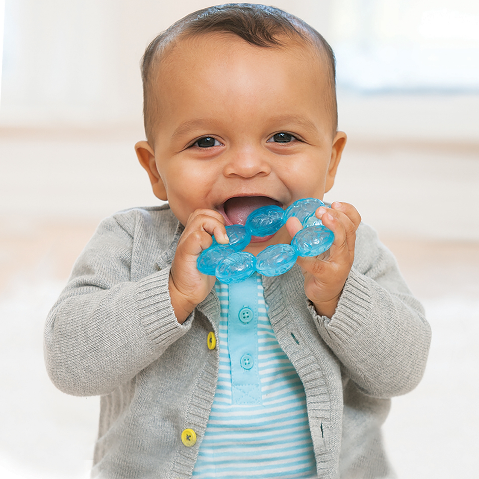 Set of baby teethers with water, Infantino, 3 pieces