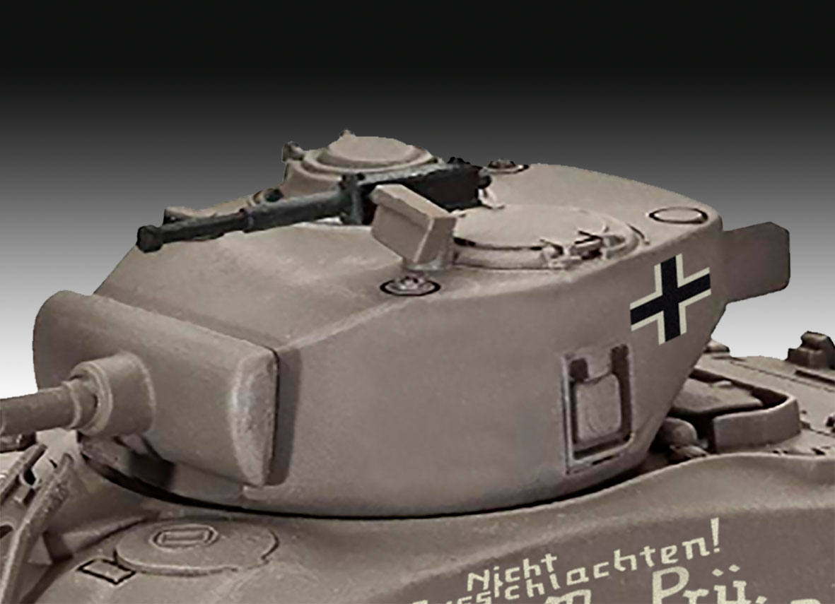 Модел за сглобяване Танк Sherman M4A1, 86 части