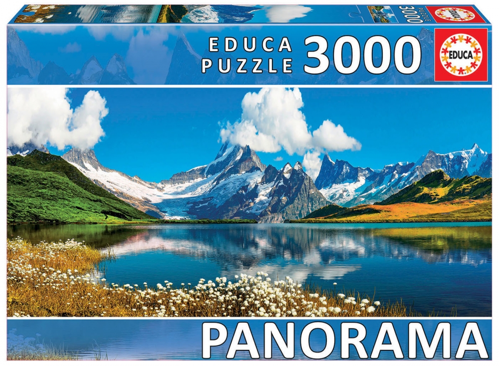 Пъзел, Educa, Езерото Bachalpsee, Швейцария, 3000 части