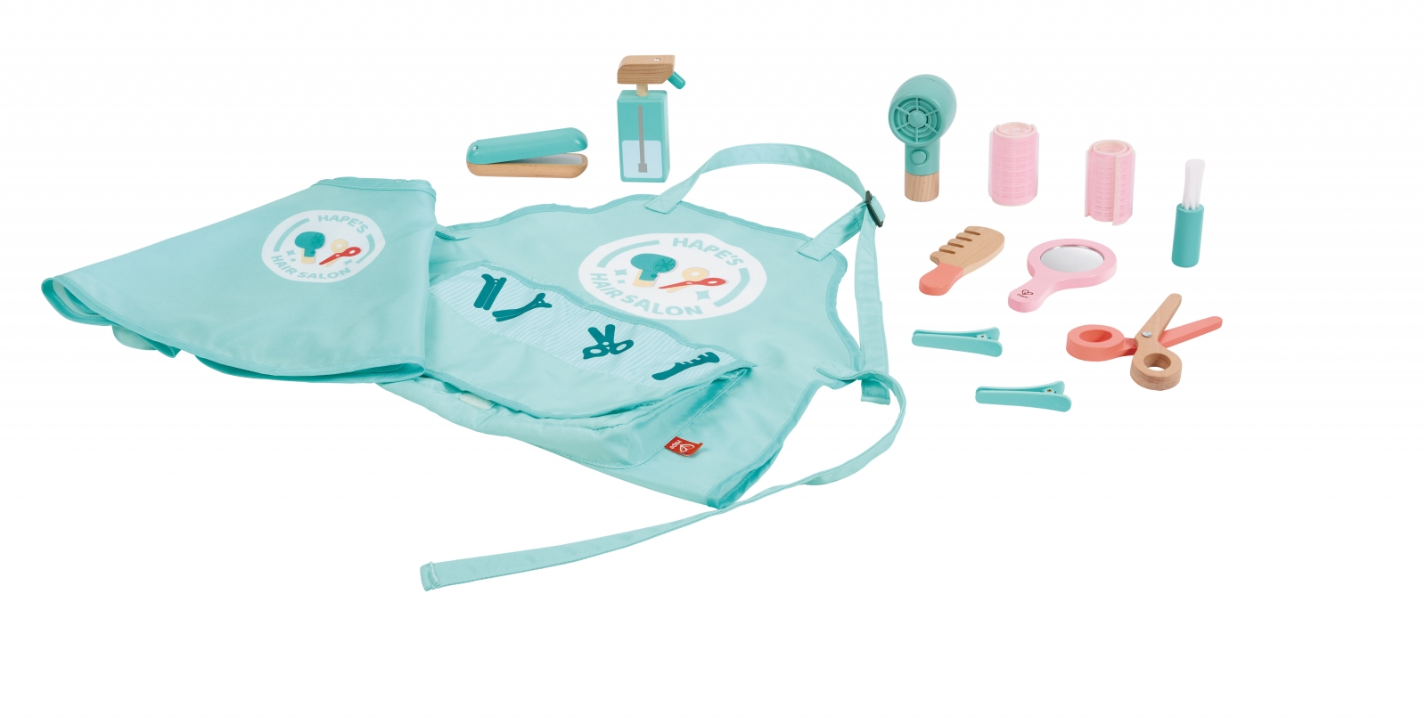 Children's wooden set, Hape, Little hairdressers, 15 pieces