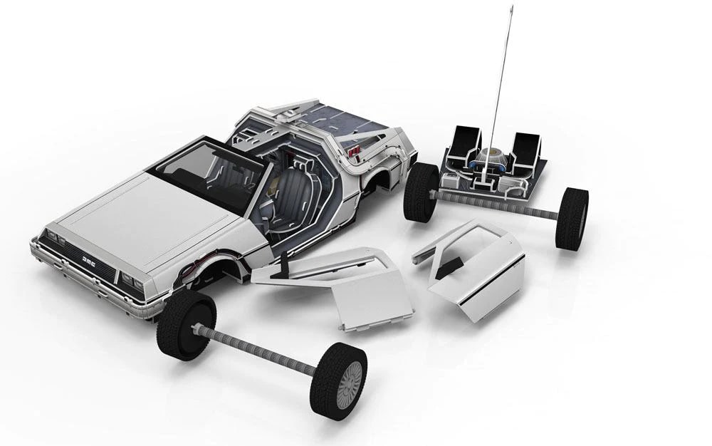 Пъзел Back To The Future, Машина на времето 3D, 157 части