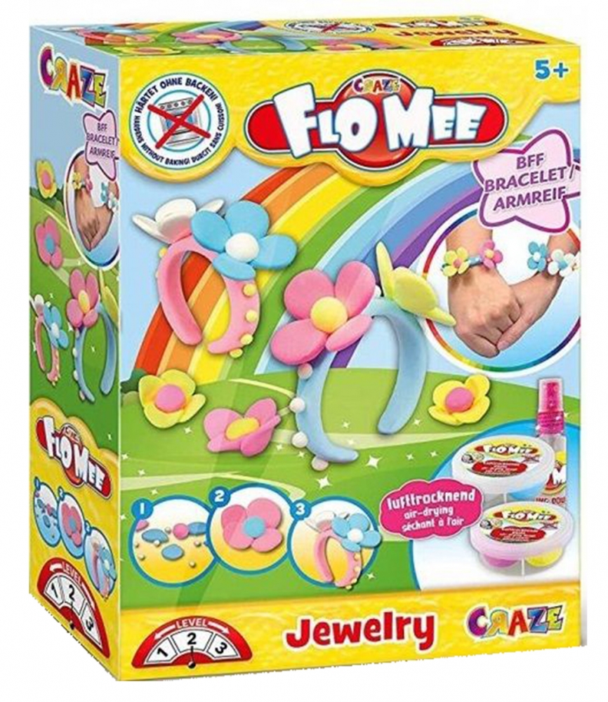 Творчески комплект Flo Mee, Направи сам бижута от моделин