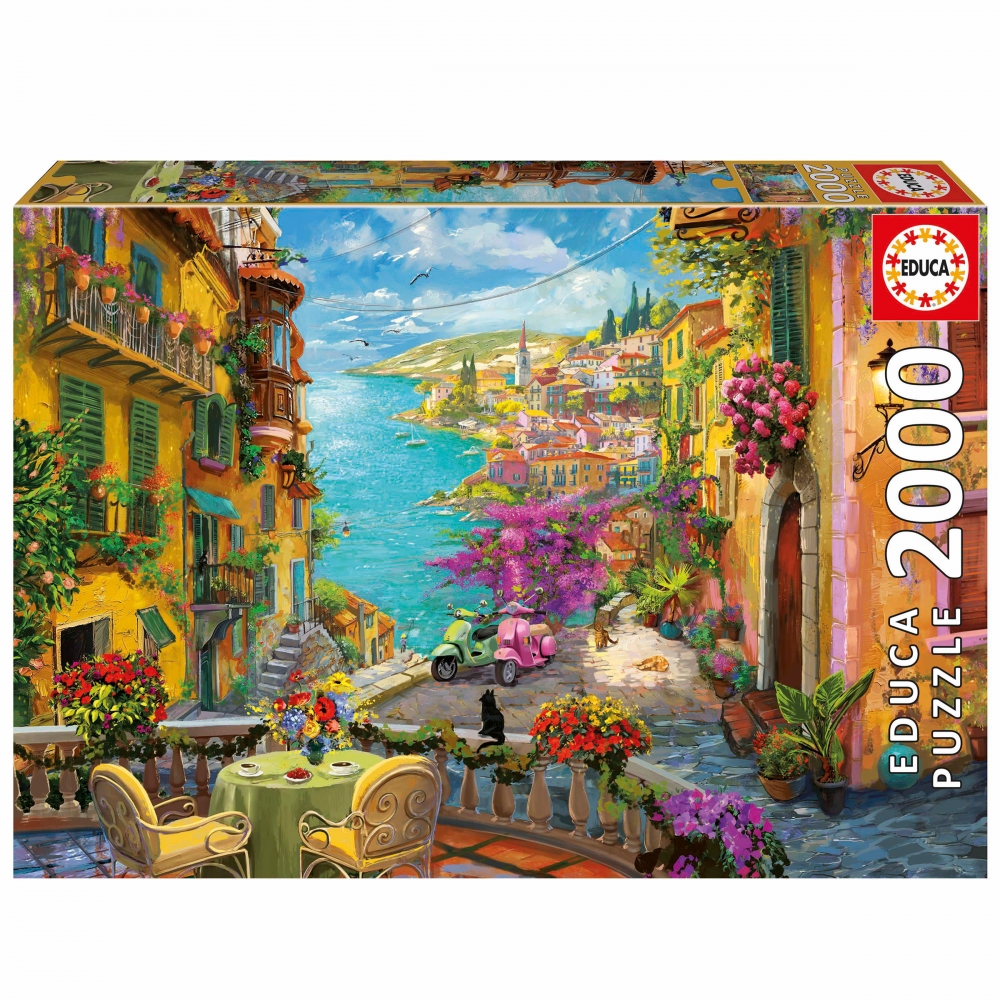 Puzzle, Educa, Spanish Coffee, 2000 pieces