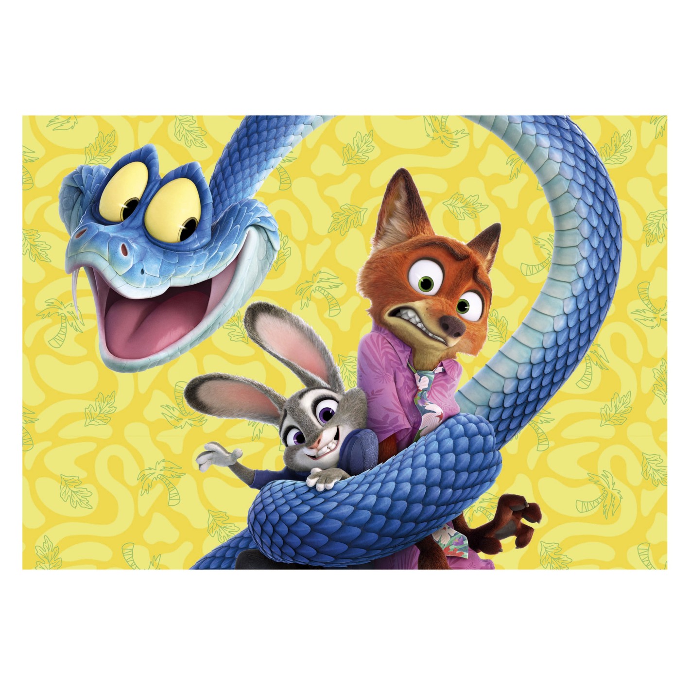 Прогресивен пъзел, Educa, Zootopia 4 в 1, 50/80/100/150 части