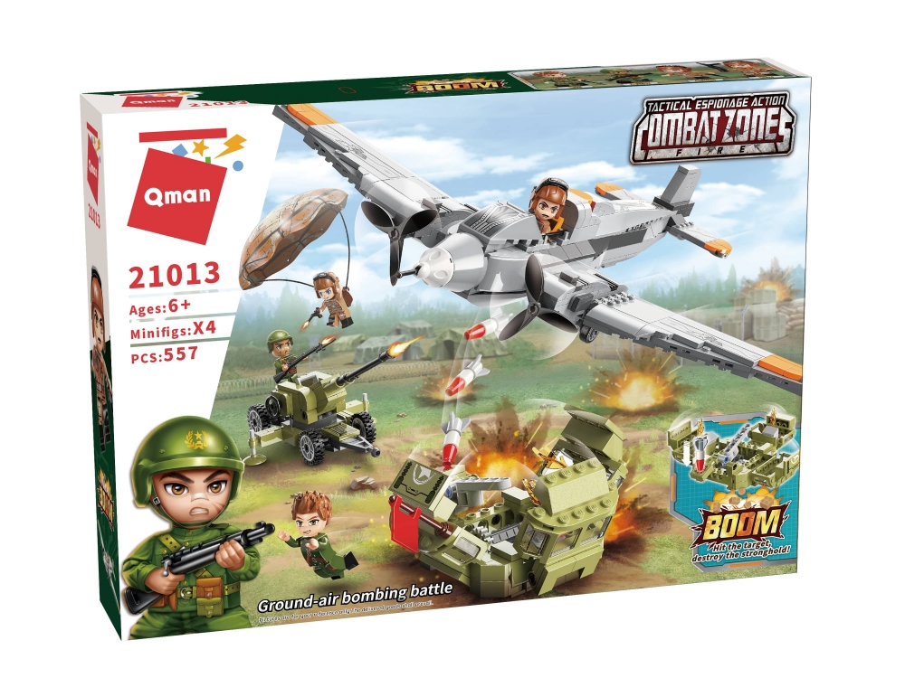 Конструктор Combat Zone, Въздушна бомбардировка, 557 части