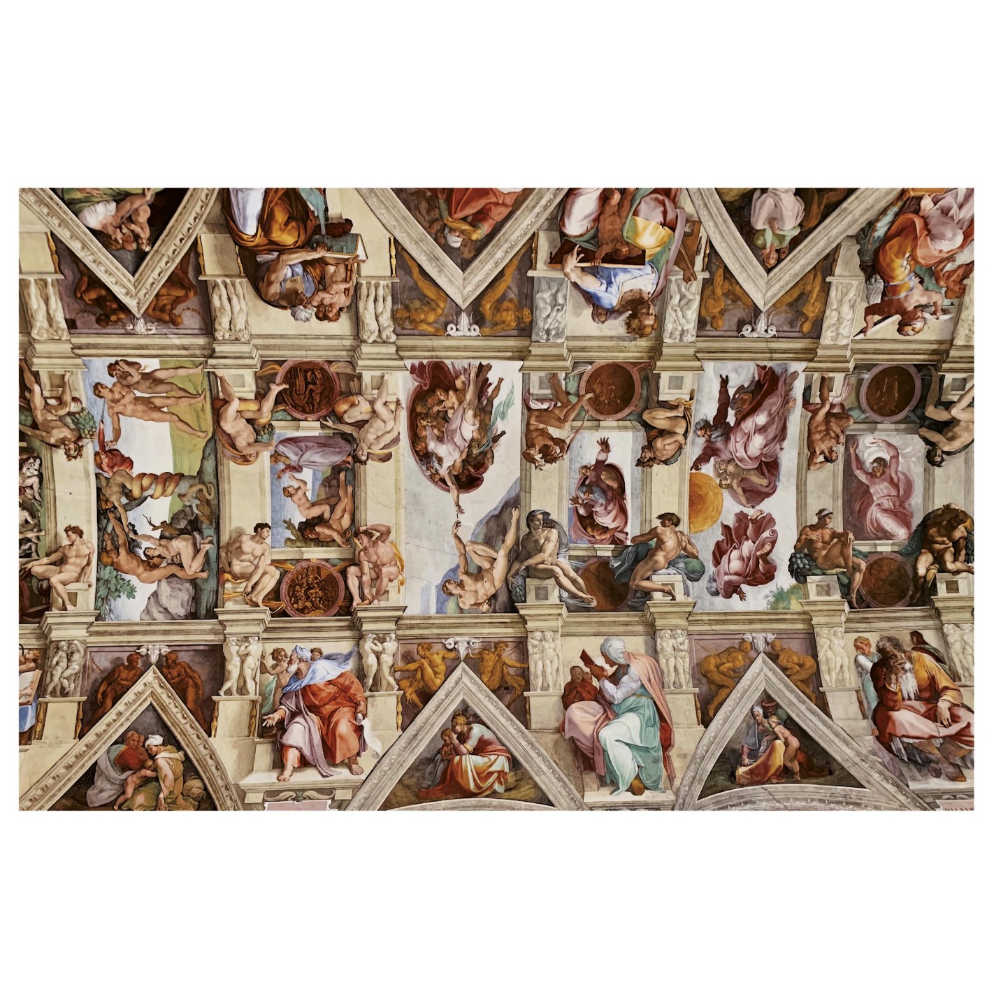 Puzzle, Educa, Sistine Chapel, Miniature, 1000 pieces