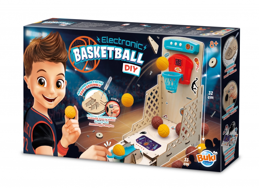 Assembly kit, Buki France, Electronic basketball hoop