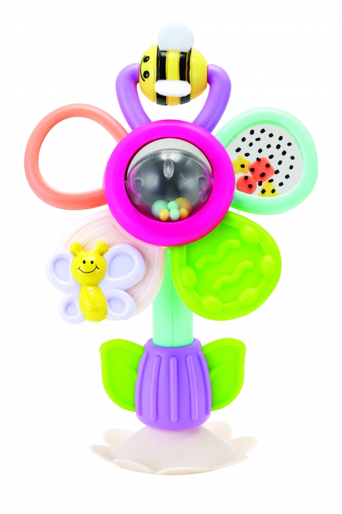 Baby activity toy, Infantino, Rotating flower