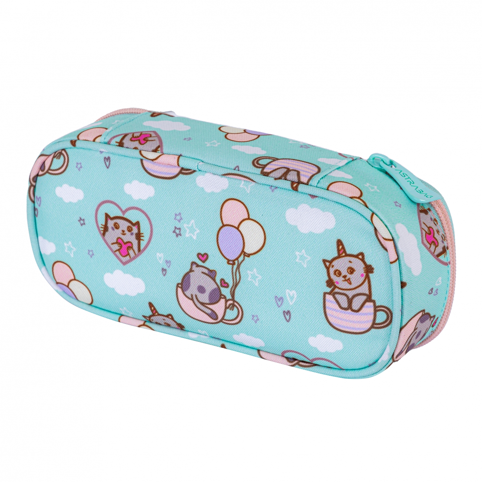 Единичен несесер без аксесоари ASTRABAG Котета, АС16,  20 х 14 х 3,5см