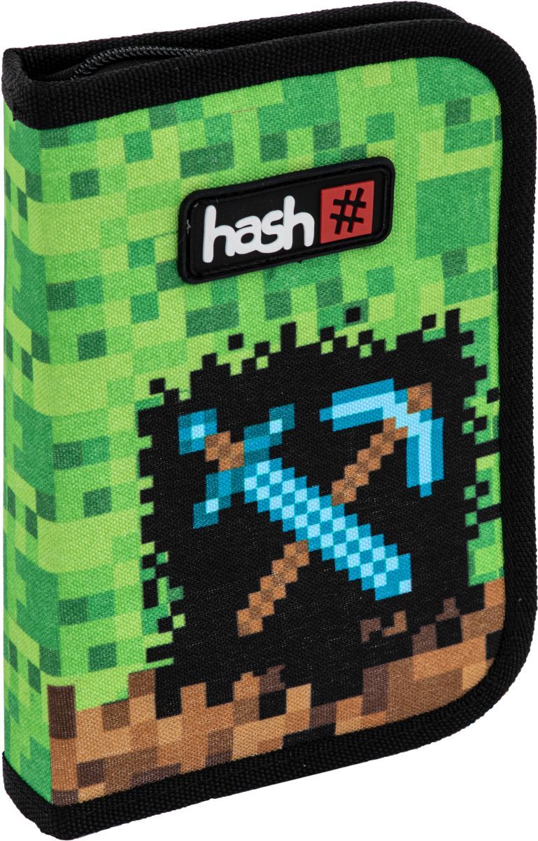 Ученически Несесер HASH, Pixels, 20х14х3.5cм